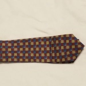 Vintage 90s 1990s checkered tie Jones New York